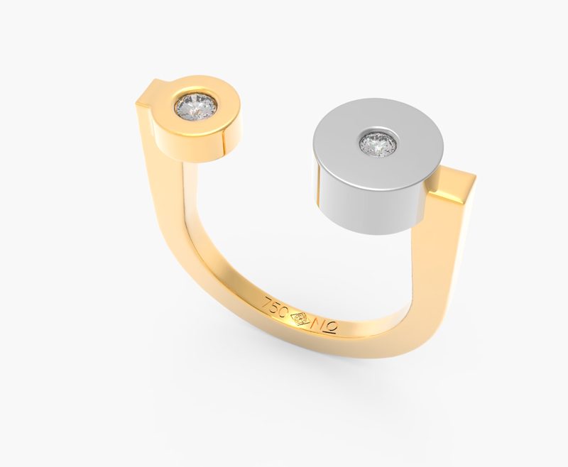 Bague BB3-Tsubomi - perspective