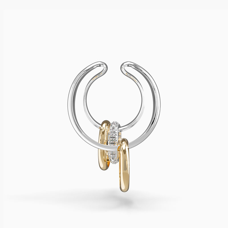 Earcuff ANGELO Collection TRIO or 18K